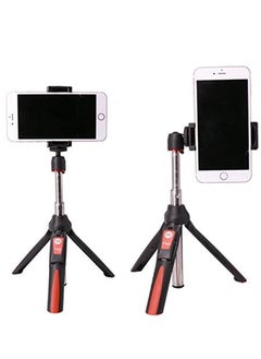 Benro MK10 Handheld Mini Tripod Selfie Stick with Remote Control for Smartphone (Black Red)