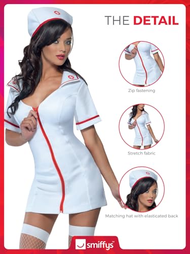 Smiffys Fever No Nonsense Nurse Costume - Image 3
