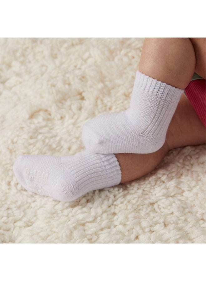 FRUIT OF THE LOOM Fruit of the Loom Baby 14-Pack Grow & Fit Flex Zones Cotton Stretch Socks - Image 5