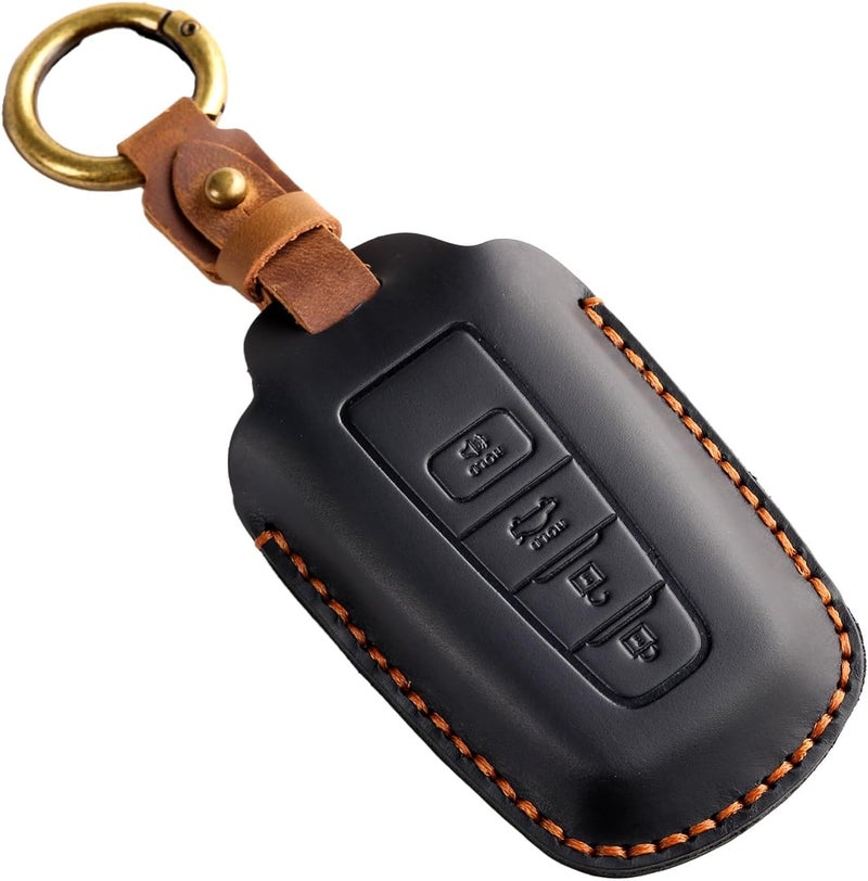 OFFCURVE Leather Key Fob Cover for Toyota - Image 1