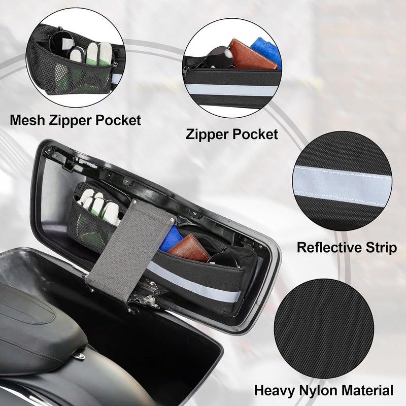 Rexmica Saddlebag Lid Organizers Set - Image 2