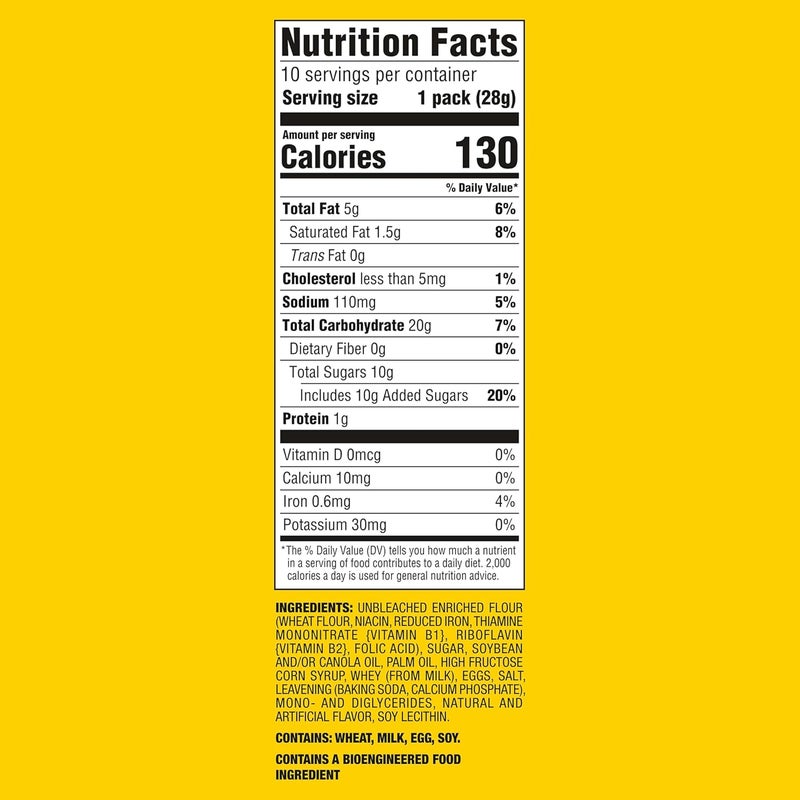 NILLA Wafers Mini Cookies - 10 Snack Packs - Image 2