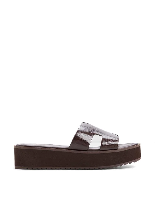 Anayelie Ladies Brown Beach Sandals