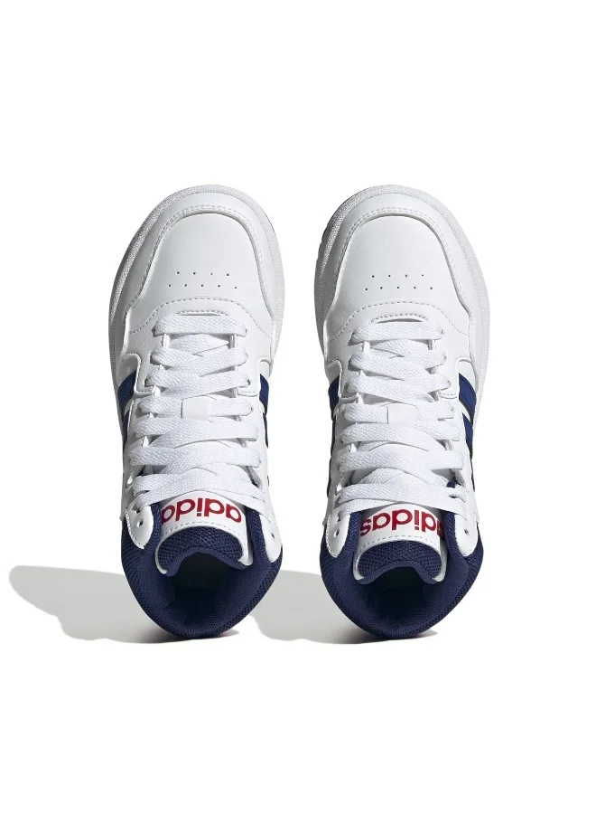 اديداس اوريجينالز HOOPS MID 3.0 K White Originals Kids Shoes