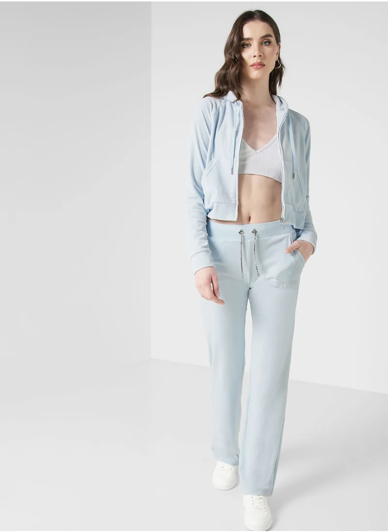 Juicy Couture High Waist Drawstring Pants
