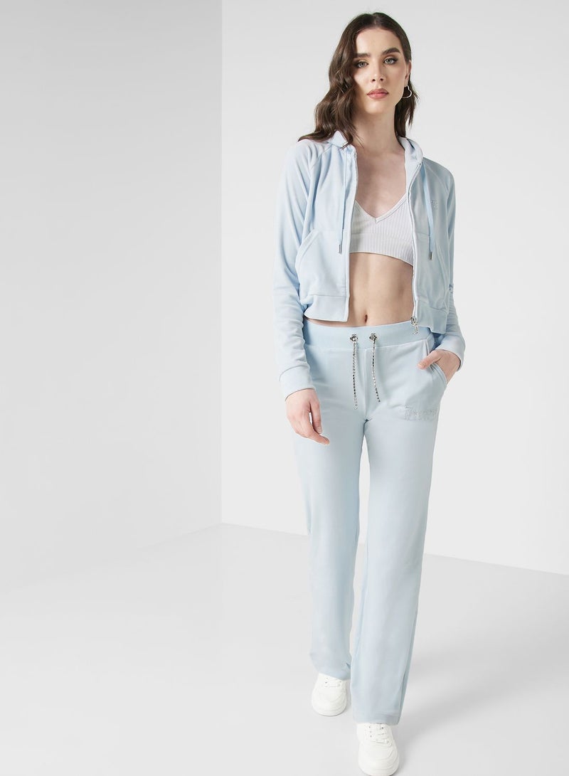 High Waist Drawstring Pants