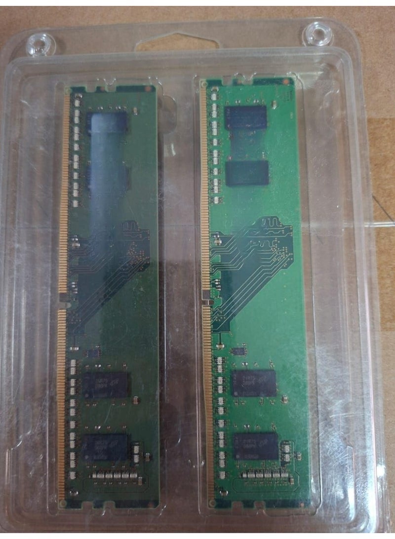 رام كمبيوتر مكتبي 8 جيجا DDR4 بسرعة 3200MHz (2×4 جيجا)، طقم ذاكرة لتحديث أداء الكمبيوتر وتحسين السرعة - Image 1