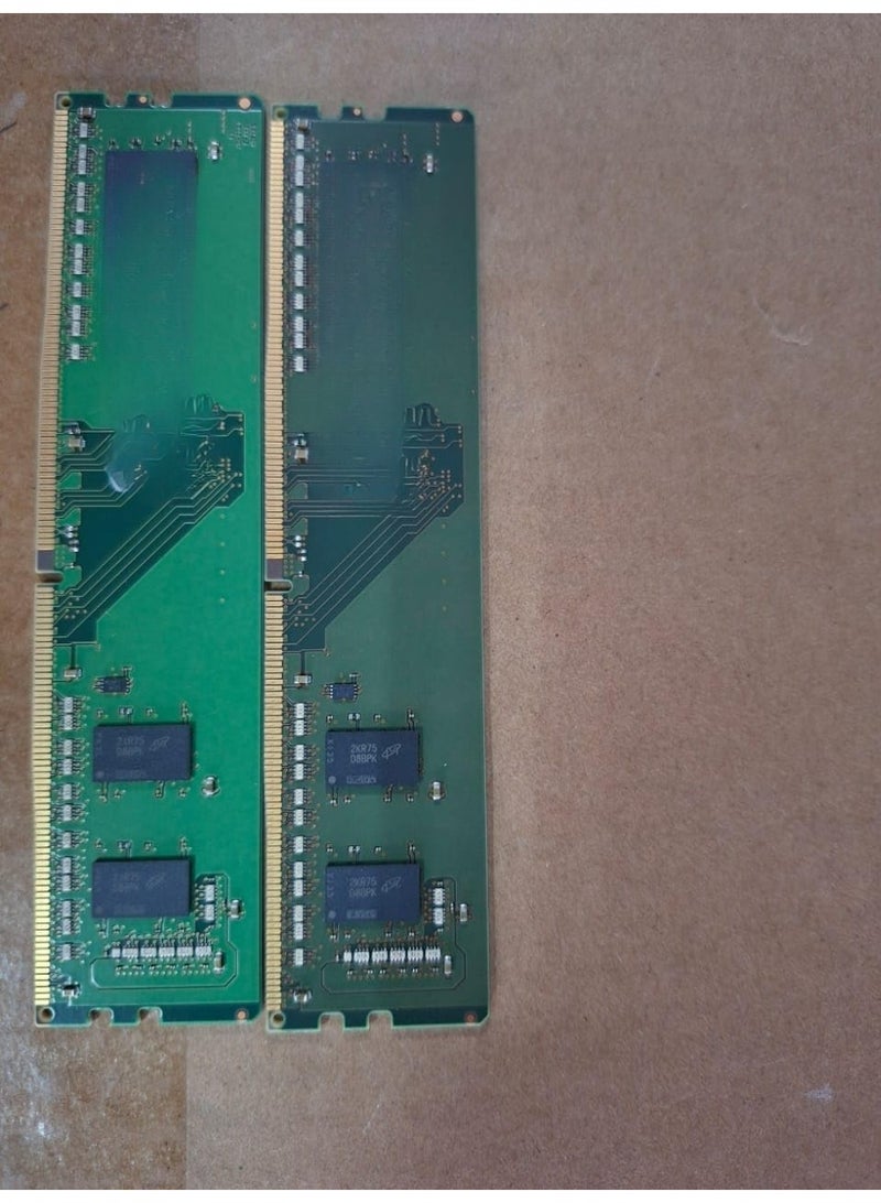 رام كمبيوتر مكتبي 8 جيجا DDR4 بسرعة 3200MHz (2×4 جيجا)، طقم ذاكرة لتحديث أداء الكمبيوتر وتحسين السرعة - Image 3