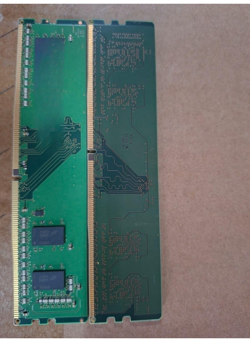 رام كمبيوتر مكتبي 8 جيجا DDR4 بسرعة 3200MHz (2×4 جيجا)، طقم ذاكرة لتحديث أداء الكمبيوتر وتحسين السرعة - Image 2