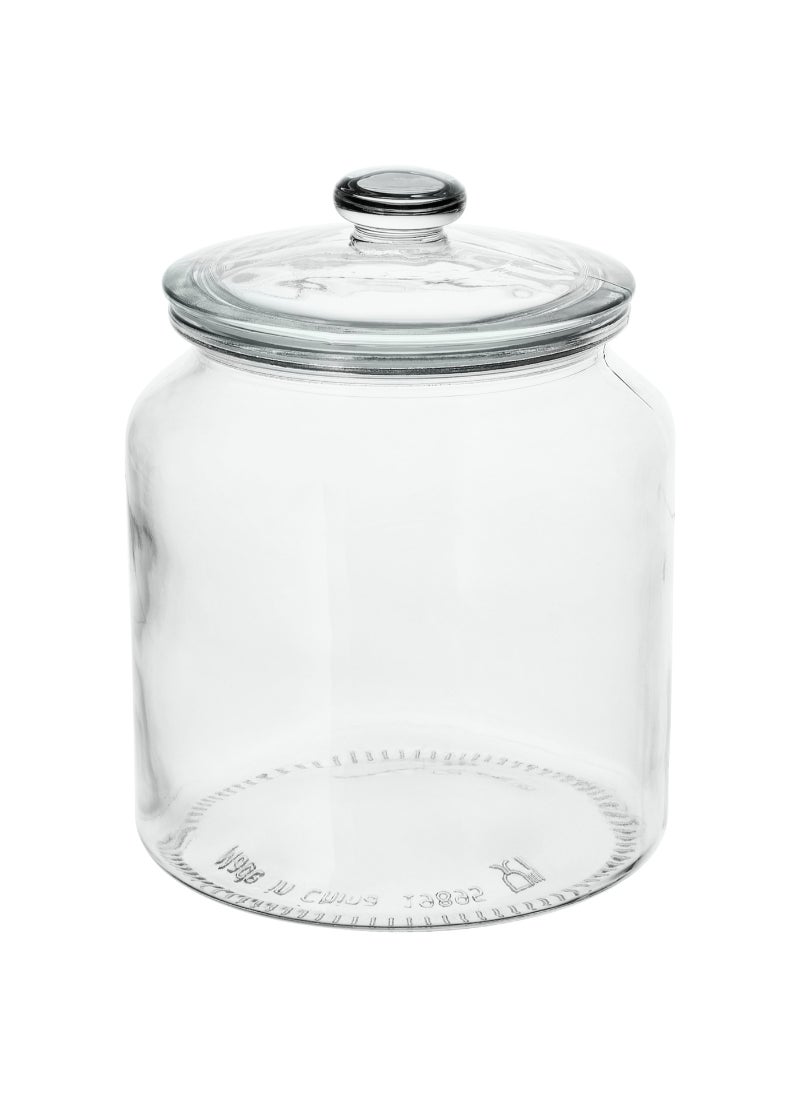 VARDAGEN Jar with lid clear glass 1.9 l 