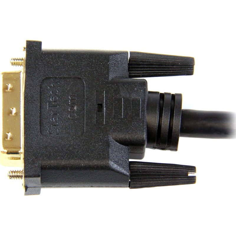 StarTech.com 10ft HDMI to DVI D Adapter Cable - Bi-Directional - HDMI to DVI / DVI to HDMI Adapter for Your Computer Monitor (HDMIDVIMM10)