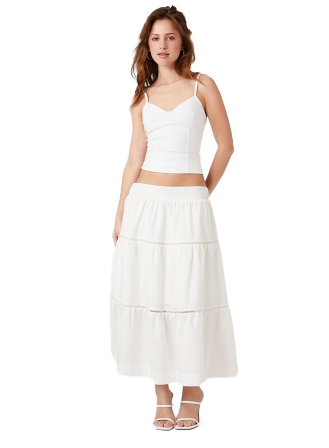 FOREVER 21 Skirt Midi A Line - Image 1
