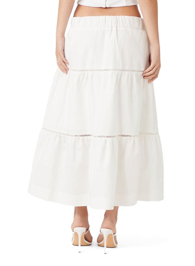 FOREVER 21 Skirt Midi A Line - Image 3