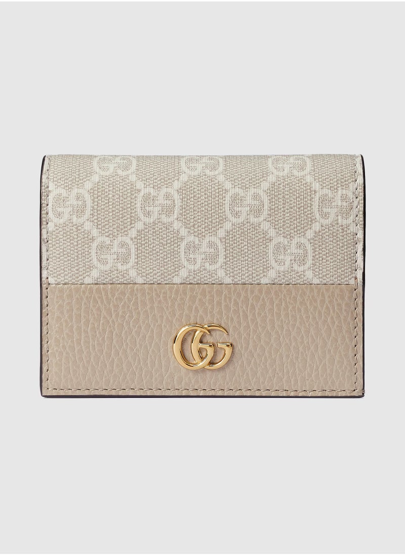 GG - GG Marmont bi-colour card case wallet - Image 1