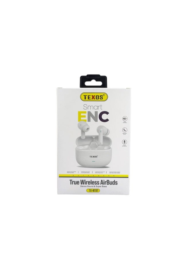 Texos Smart ENC True Wireless AirBuds TX-BT07 - Image 1