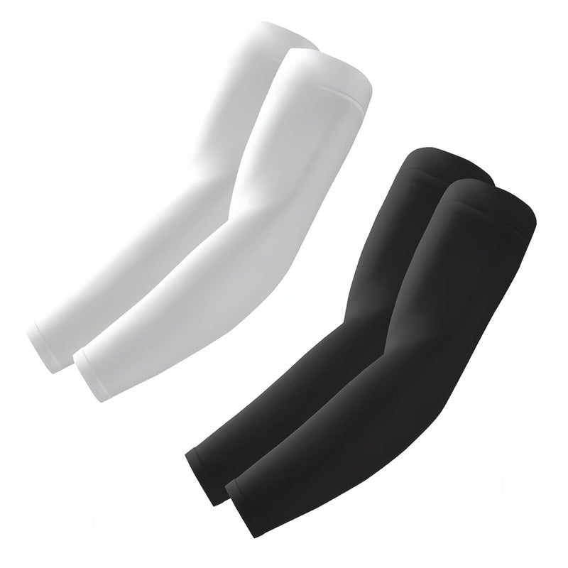 ROXUN UV Sun Protection Cooling Sleeves,Compression Cricket Sports Hand Cover for Men/Women - Image 1
