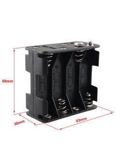 KNP KNP 1.5V AA 8-Way Battery Holder is a robust and secure storage solution designed for organizing and powering electronic devices with eight AA batteries Its box type design ensures durability and ease of use making it an ideal choice for various applications requiring multiple batteries.  - Image 2