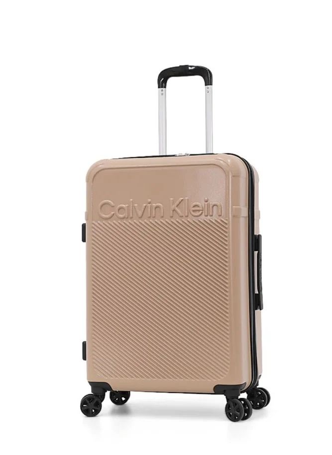 CALVIN KLEIN Expression Hardside Spinner Luggage On Wheels, Ultra Lightweight ABS, 4 Double Wheels