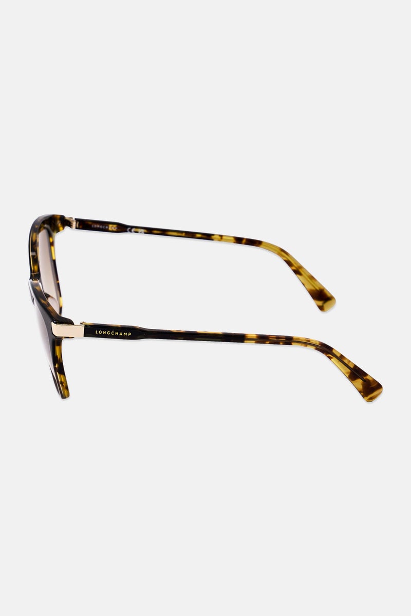 Longchamp Women LO625S Square Sunglasses, Multicolor - Image 4