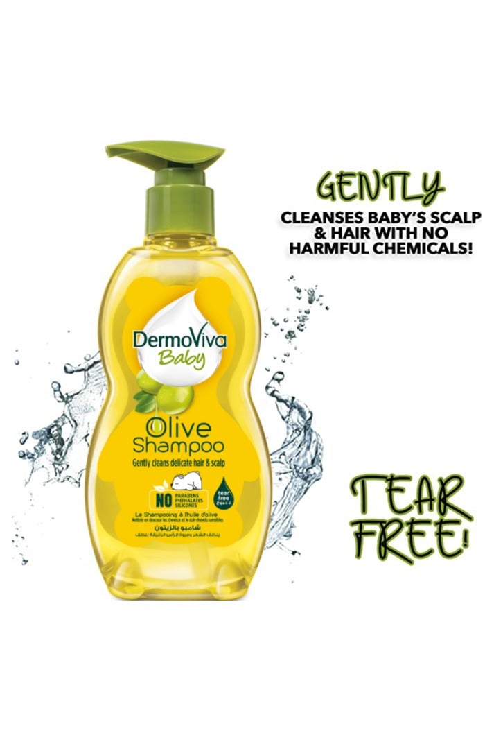 DermoViva Baby Olive Shampoo - Image 2