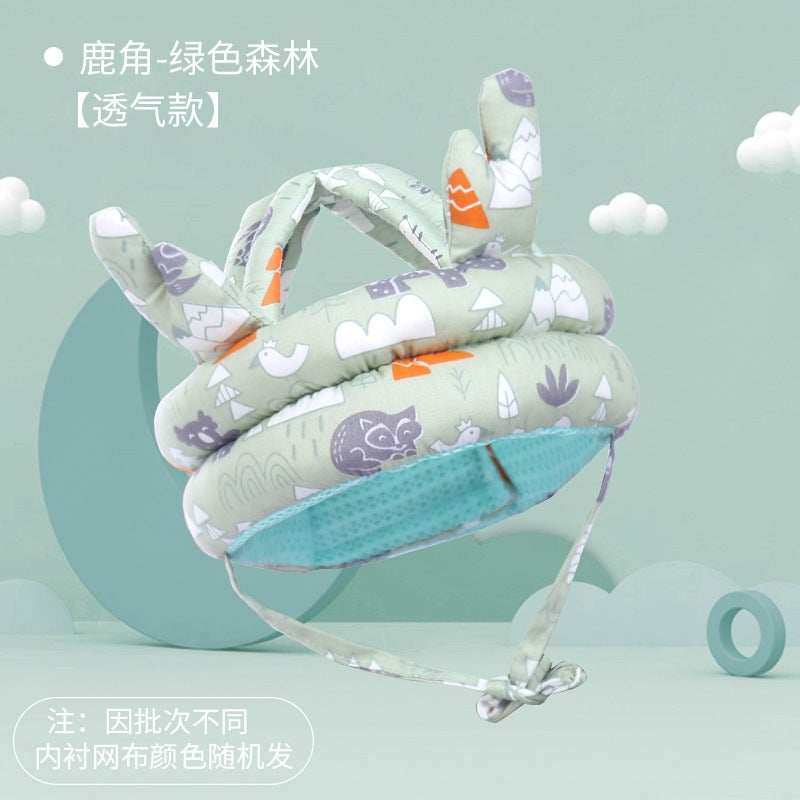 Anti-Collision Hat For Infants And Toddlers, Anti-Fall Hat For Children, Soft, Breathable, Washable, Suitable For All Seasons - Image 1