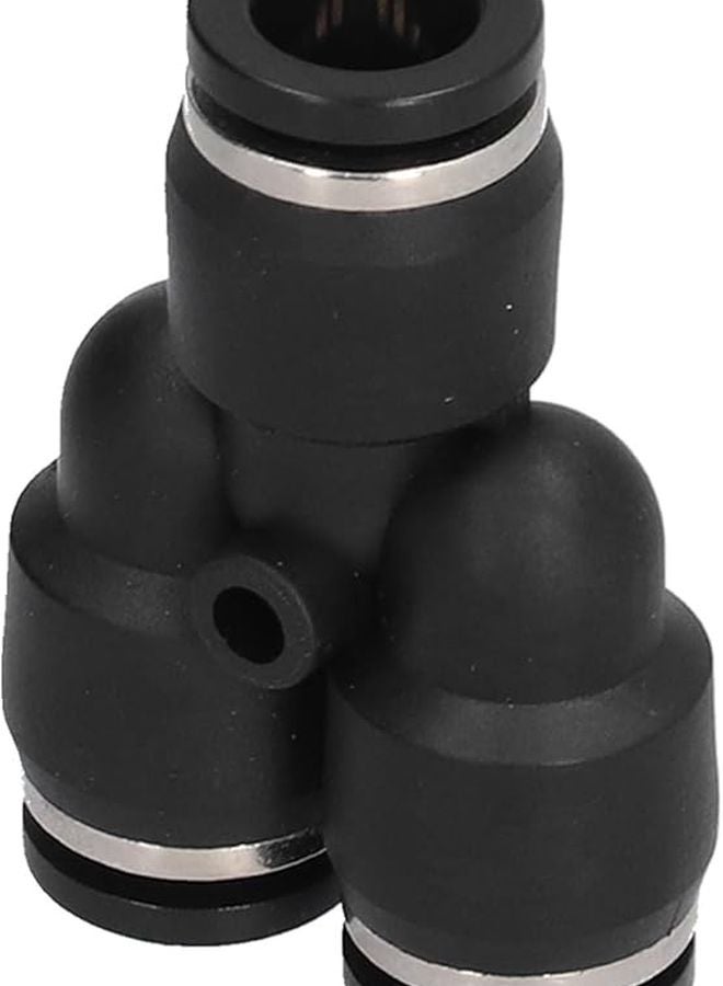 3 Way Y Shaped Hose Splitter Connector 16mm Tracheal Outer Diameter PVC Leak Proof 10 Pack - Image 5