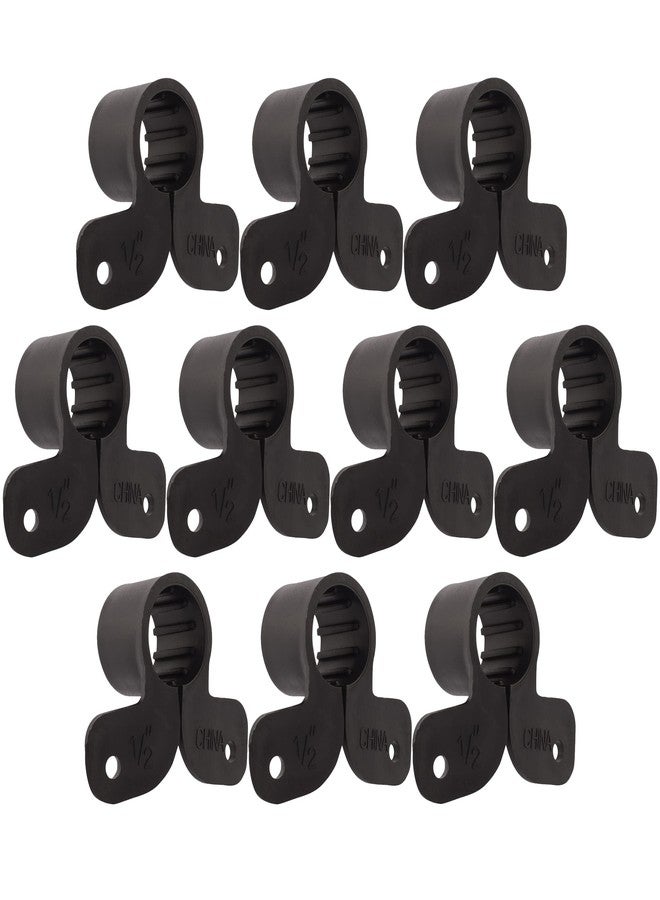 SharkBite 1/2 Inch Suspension Clamp, Pack of 10, PEX Pipe, CTS, 23071A10 - Image 1