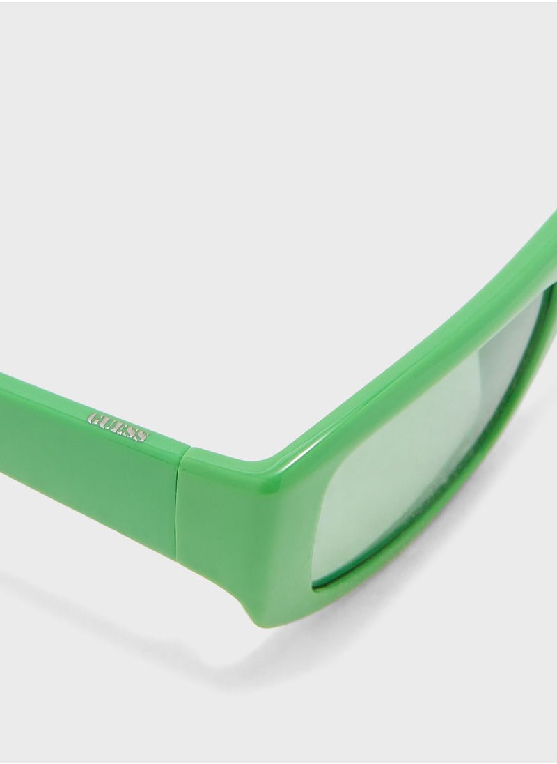 GUESS - Shiny Light Shape Sunglasses - Image 1