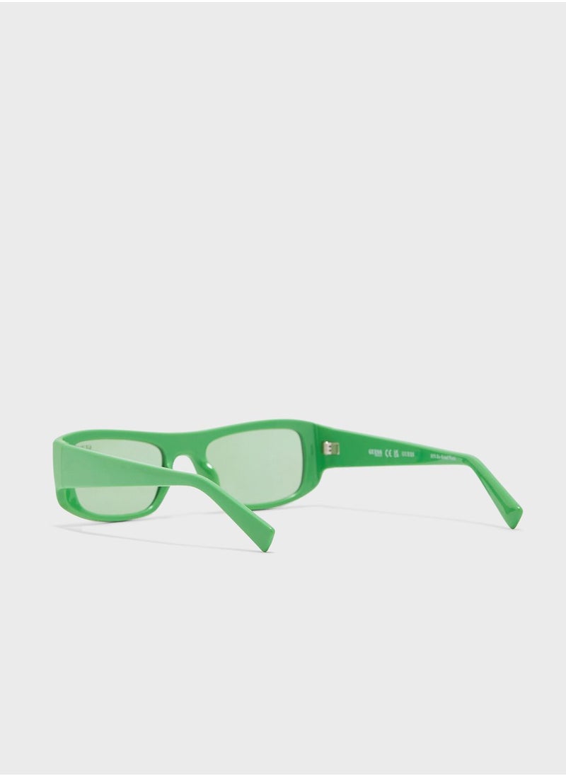 GUESS - Shiny Light Shape Sunglasses - Image 1