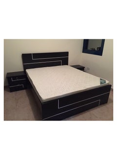 Generic Modern Wooden Bed 180x200 Mattress Size 