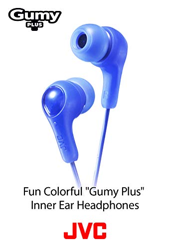 JVC Gumy in Ear Earbud Headphones, Powerful Sound, Comfortable and Secure Fit, Silicone Ear Pieces S/M/L - HAFX7G Green - Image 2