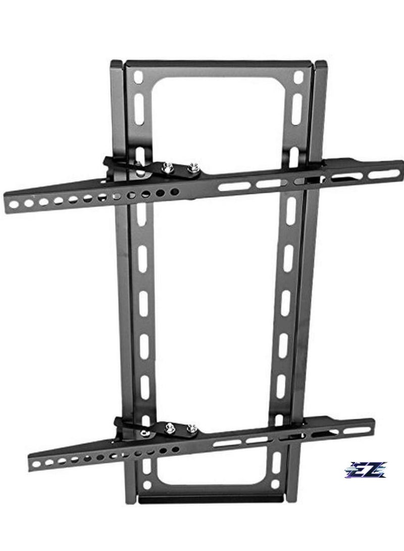 ELTRAZONE Flat Panel Wall Mount Bracket for 32"-65" TV, up to 77lbs VESA 600x400, Black - Image 2