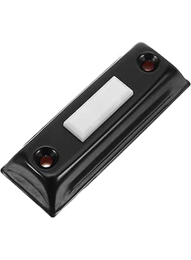 Retro Wired Metal Doorbell Push Button Heavy Duty Wall Mounted Vintage Style - Image 1