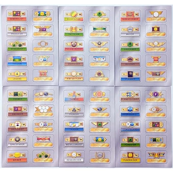 STRONGHOLD GAMES Terraforming Mars: Milestones & Awards (Exp.) - Image 2