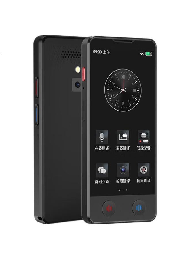 Patriots Aigo Real-Time Translation Device, Multi-Language Offline Translation, Photo Translation Machine, Wifi-Connected Smart Translator, Real-Time Translation For International Travel, Black - Image 3