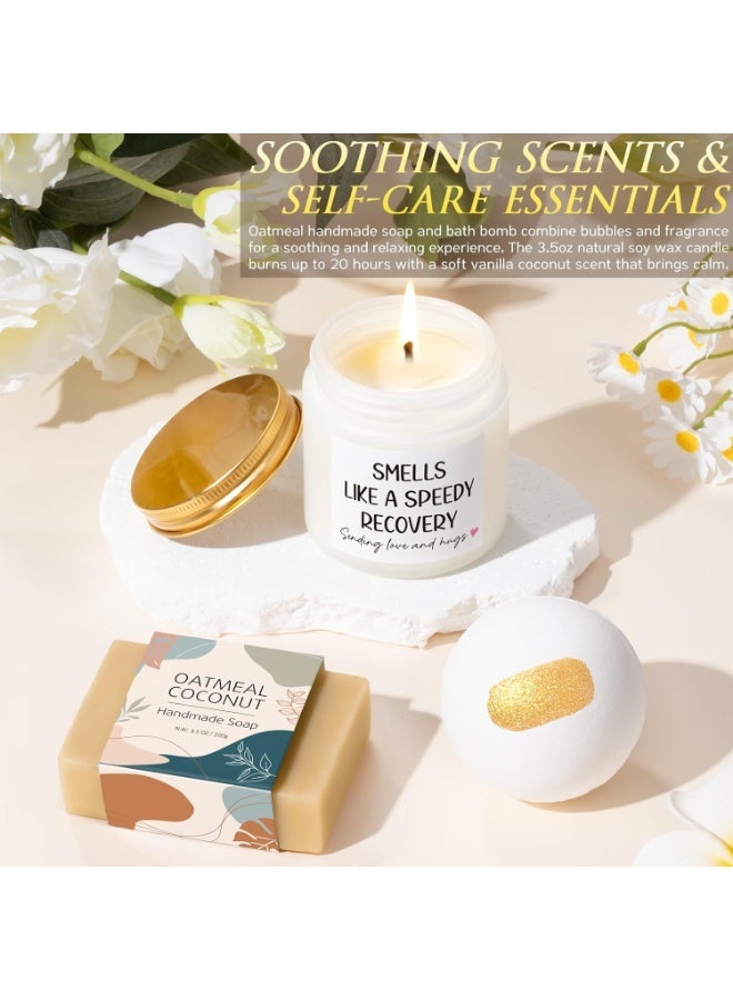 HSEAMALL Spa Gift Box for Women, Gift Basket Set for Ladies, Birthday Gift for Women, Get Well Soon Gift Valentine's Day Gifts for Her Mom Wife Daughter Sister Girlfriend Best Friend, Get Well Soon Gift Package - Image 5
