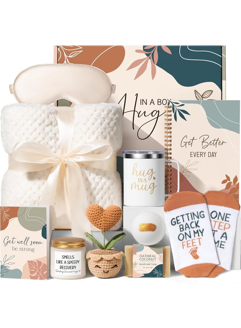 HSEAMALL Spa Gift Box for Women, Gift Basket Set for Ladies, Birthday Gift for Women, Get Well Soon Gift Valentine's Day Gifts for Her Mom Wife Daughter Sister Girlfriend Best Friend, Get Well Soon Gift Package - Image 1