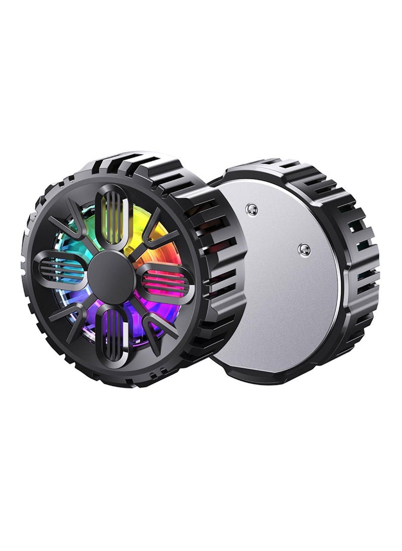 DIGI CORE Wireless Portable Mobile Phone Radiator Cooling Fan Magnetic Absorption Semiconductor Fast Cooling Fan For Mobile Phone And Tablet  - Image 3