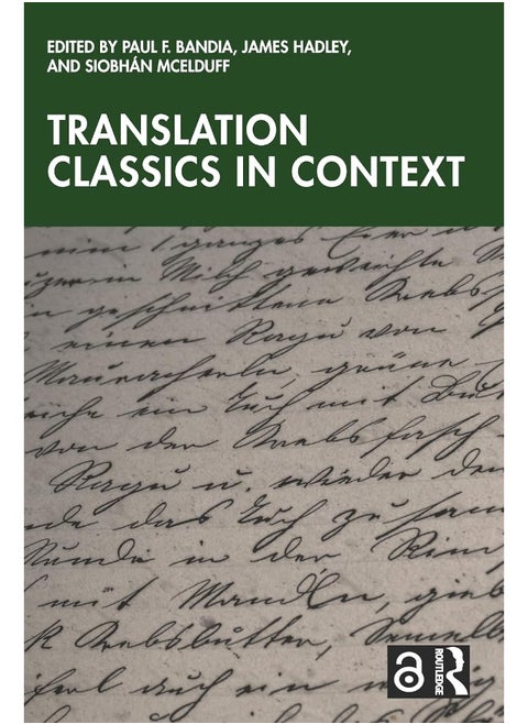 Translation Classics in Context