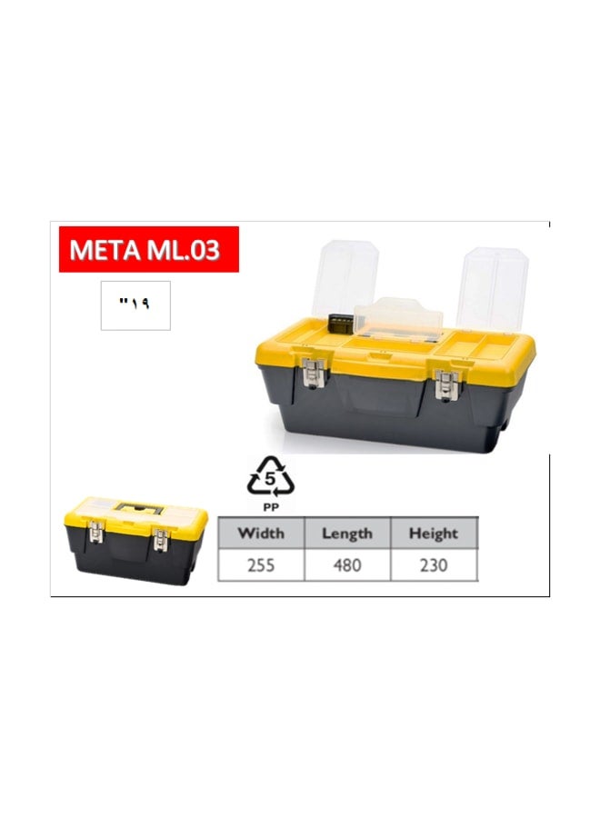 Turkish PORT-BAG META ML.03 19" Iron Lock Drawer Cover Tool Bag  - Image 2