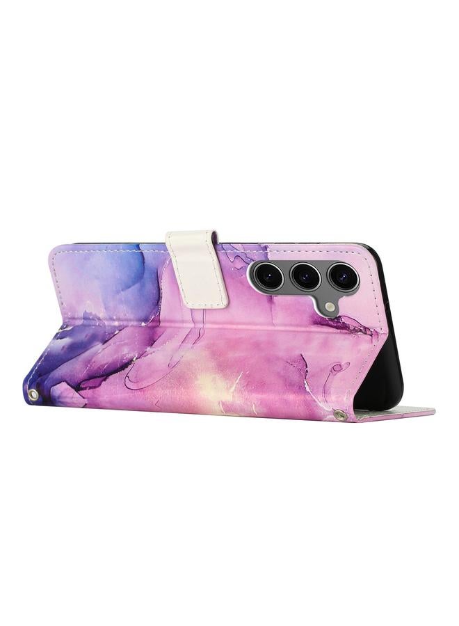 S-TOP Case For Samsung Galaxy A16 4G / A16 5G / A26 Painted Marble Pattern Leather Phone Case - Image 3