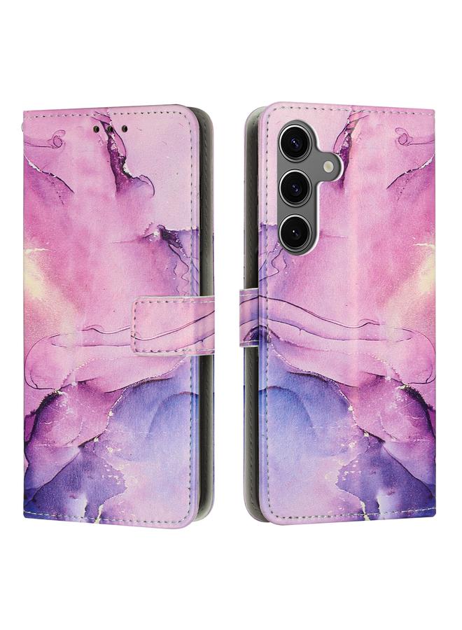 S-TOP Case For Samsung Galaxy A16 4G / A16 5G / A26 Painted Marble Pattern Leather Phone Case - Image 1