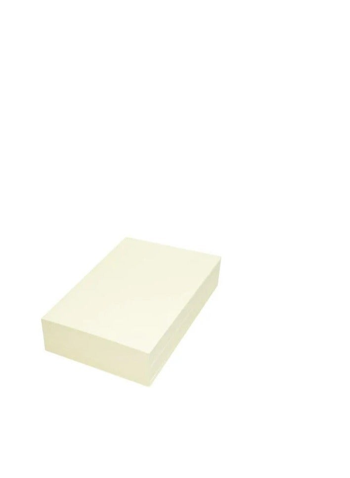 Generic Executive Laid Bond Paper, 500 Sheets, 100 gsm, Cream Colour, A4 Size  - Image 1