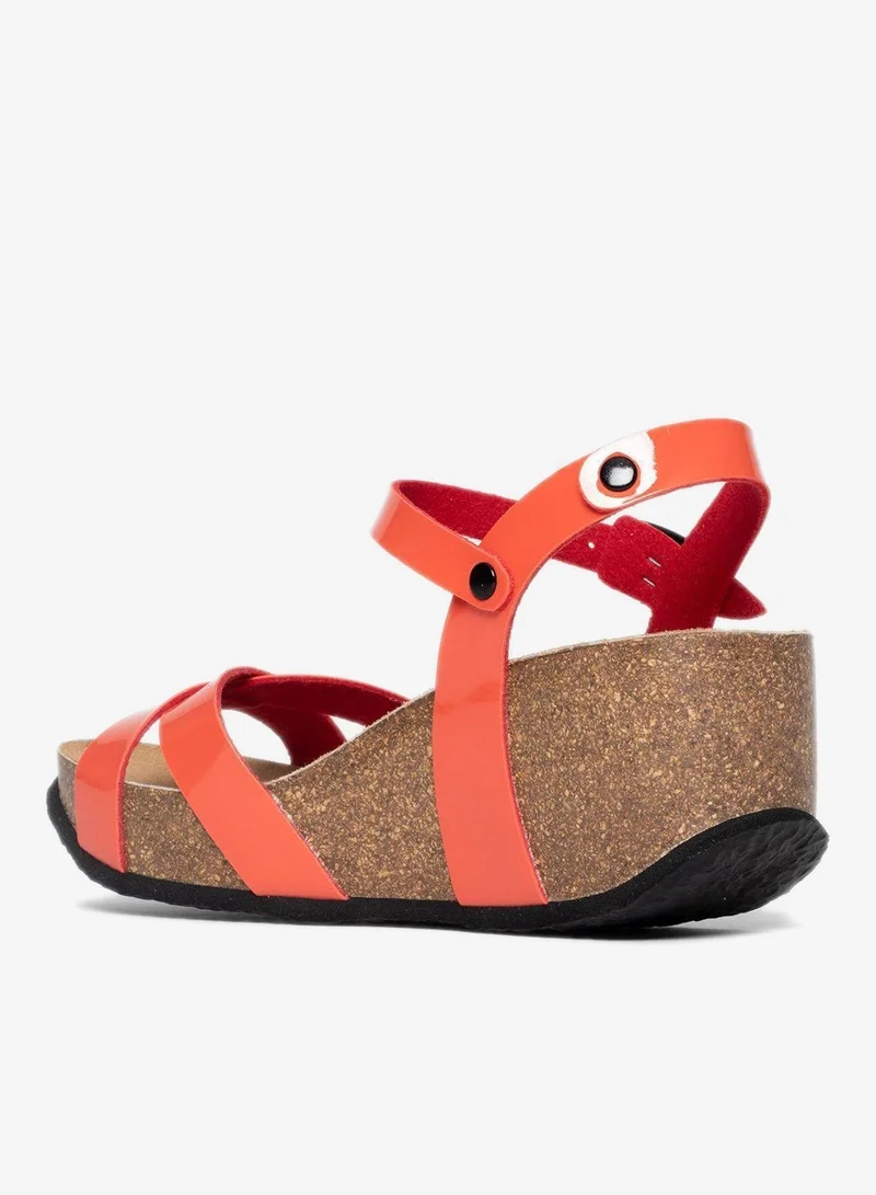 BAYTON  Venus Strappy Mid Heel Wedges for Women | Best Price UAE