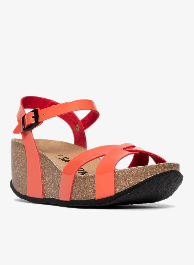 BAYTON  Venus Strappy Mid Heel Wedges for Women | Best Price UAE