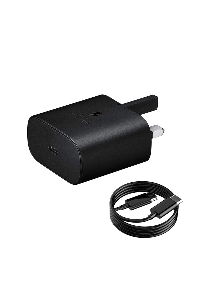 Beauenty 45W USB C Super Fast Charger Plug for Samsung Galaxy S24 S23 S22 Ultra S22 Plus S22 S21 Ultra S21 Plus S21 S21FE S20FE PD Adapter Charger For Galaxy Tab S10 S10+ S7 S7+ S8+ S8 Ultra With Charger Cable - Image 1