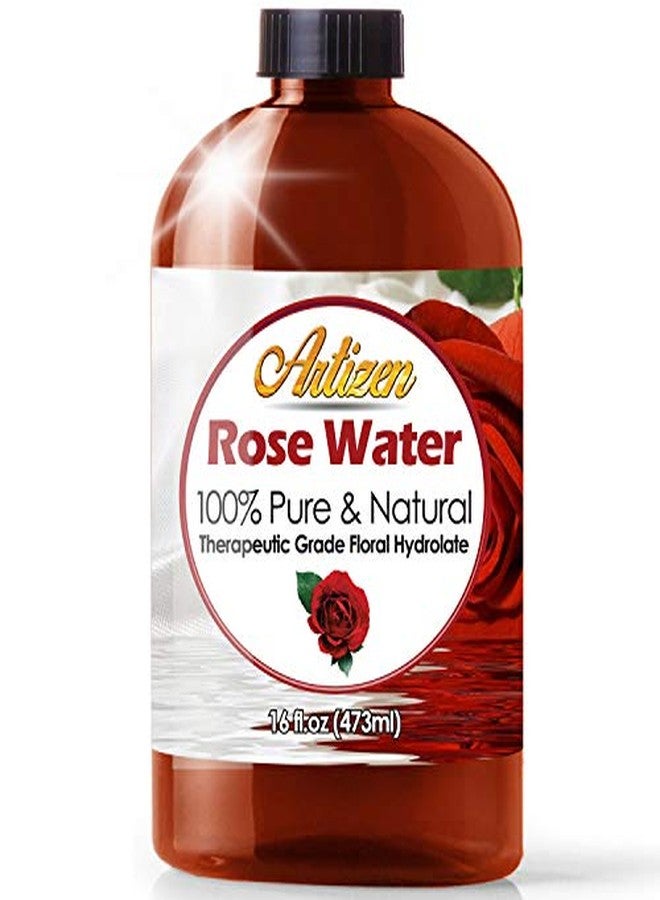Artizen - Pure Rosewater Essential Oil (Bulk 16oz) Moroccan, Therapeutic Grade for Aromatherapy, Undiluted - Image 1