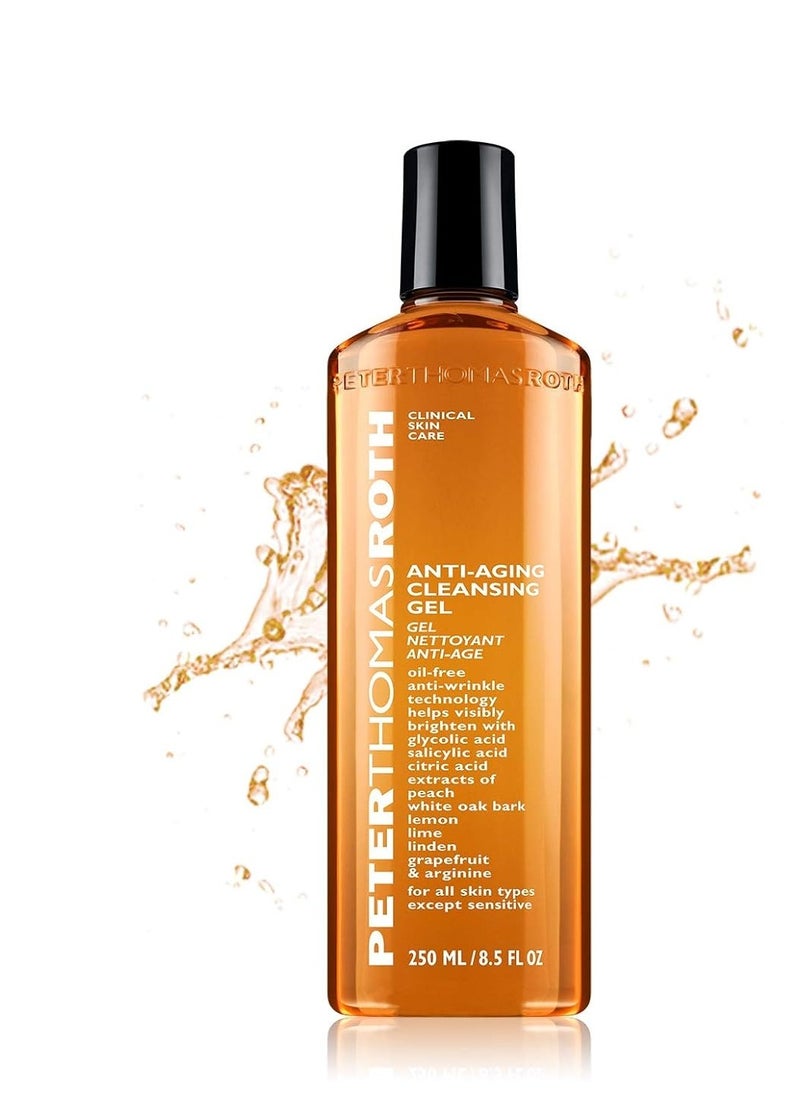 PETER THOMAS ROTH - Peter Thomas Roth | Anti-Aging Cleansing Gel | Face Wash with Anti-Wrinkle Technology, Exfoliates with Glycolic Acid and Salicylic Acid - Image 1