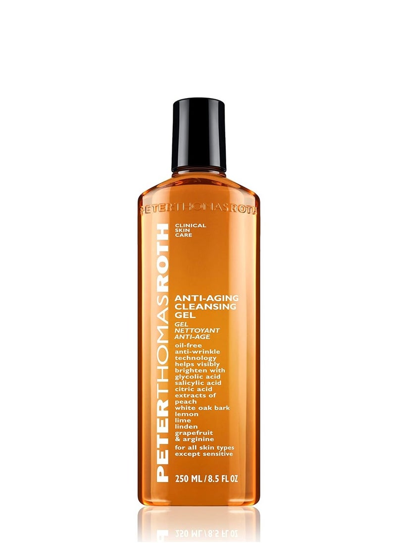 PETER THOMAS ROTH - Peter Thomas Roth | Anti-Aging Cleansing Gel | Face Wash with Anti-Wrinkle Technology, Exfoliates with Glycolic Acid and Salicylic Acid - Image 1