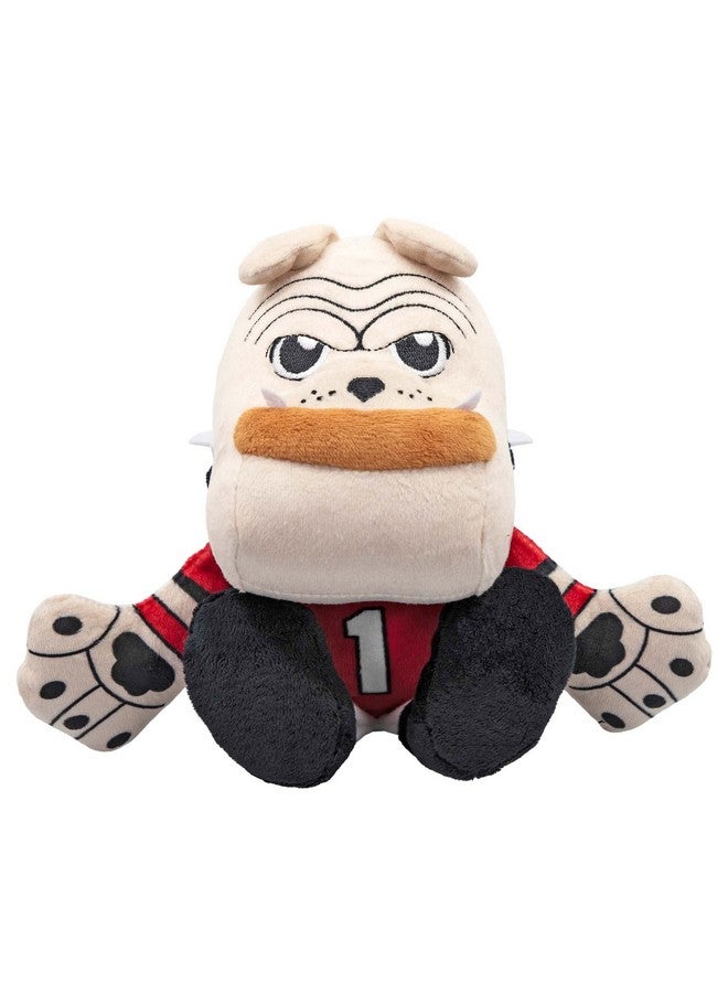 Bleacher Creatures Georgia Bulldogs Hairy Dawg Mascot 8" Kuricha Sitting Plushies- Soft Chibi Inspired Mascot - Image 1